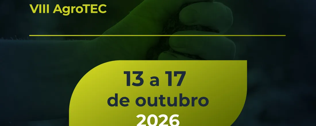 VIII SIMPOAGRO - SIMPÓSIO DE AGRONOMIA UNIGOIÁS