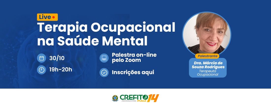 Live Terapia Ocupacional na Saúde Mental