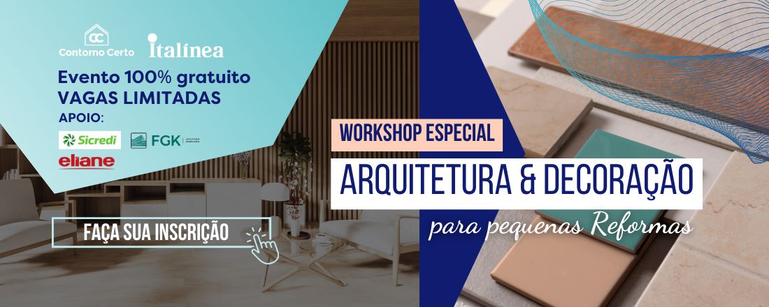 Workshop de Arquitetura e Decoração