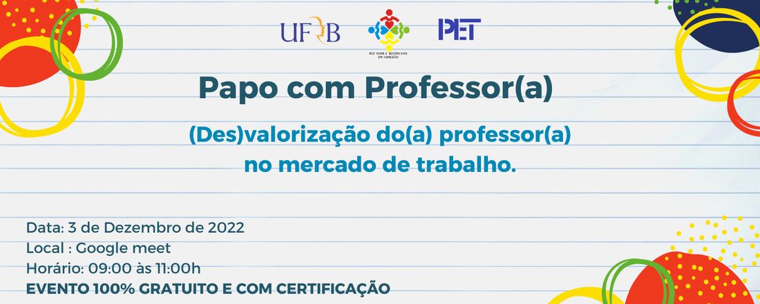 Papo com professor(a)