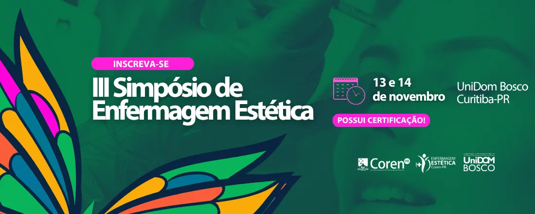 III Simpósio de Enfermagem Estética