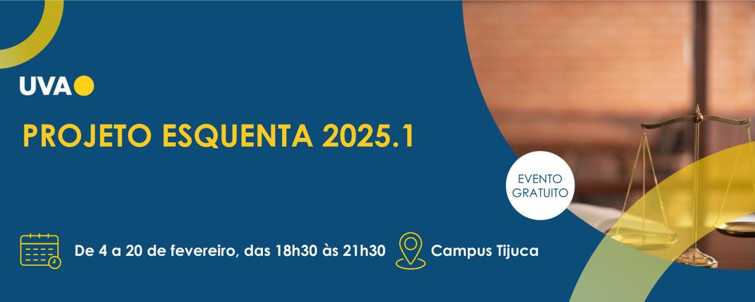 PROJETO ESQUENTA 2025.1 - RECURSOS CÍVEIS