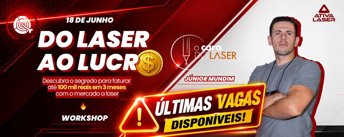 Imersão do Laser ao Lucro com Júnior Mudim