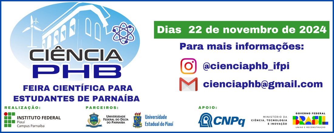 CIÊNCIA PHB - Feira Científica para Estudantes de Parnaíba