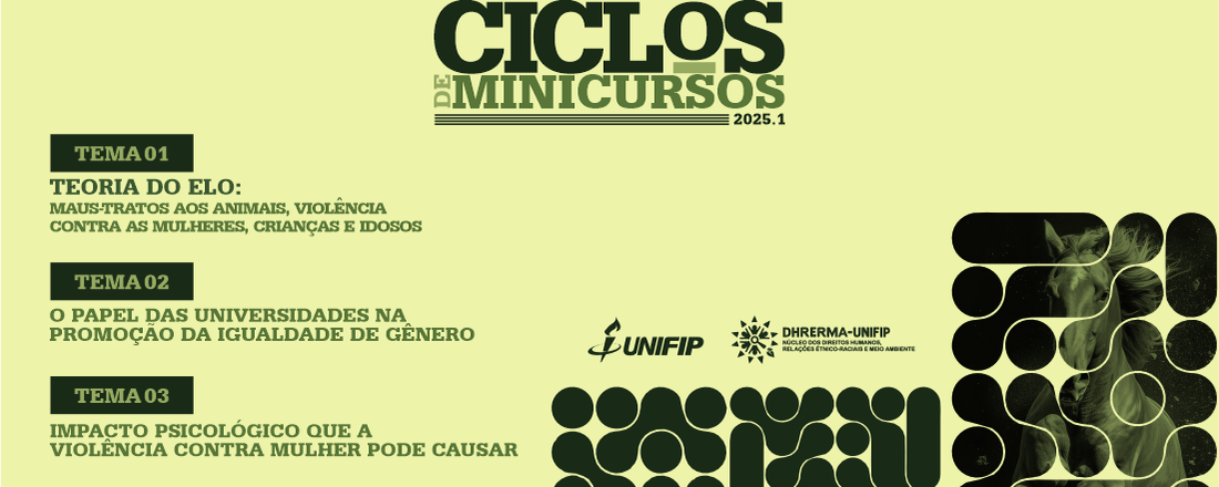 CICLOS DE MINICURSOS DE DIREITOS HUMANOS