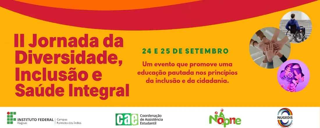 II Jornada da Diversidade, Inclusão e Saúde Integral