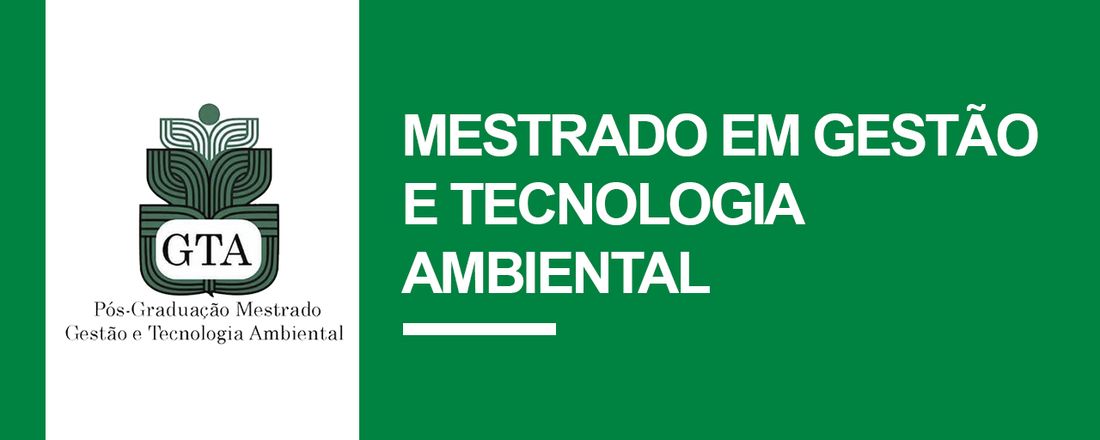 II Webinário: "Gestão e Tecnologia Ambiental"