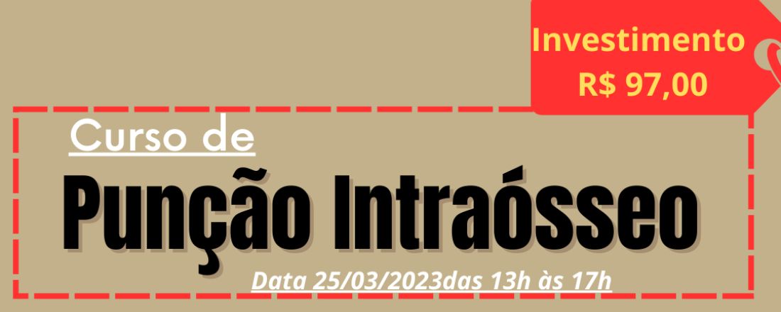 Curso de punção intraósseo