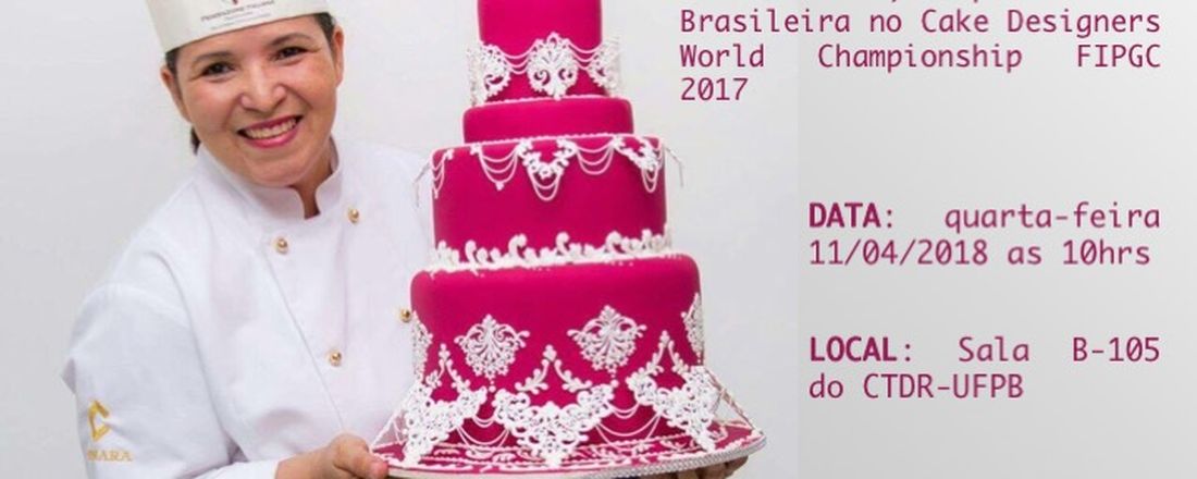 Palestra: “os Rumos da Confeitaria no Brasil”