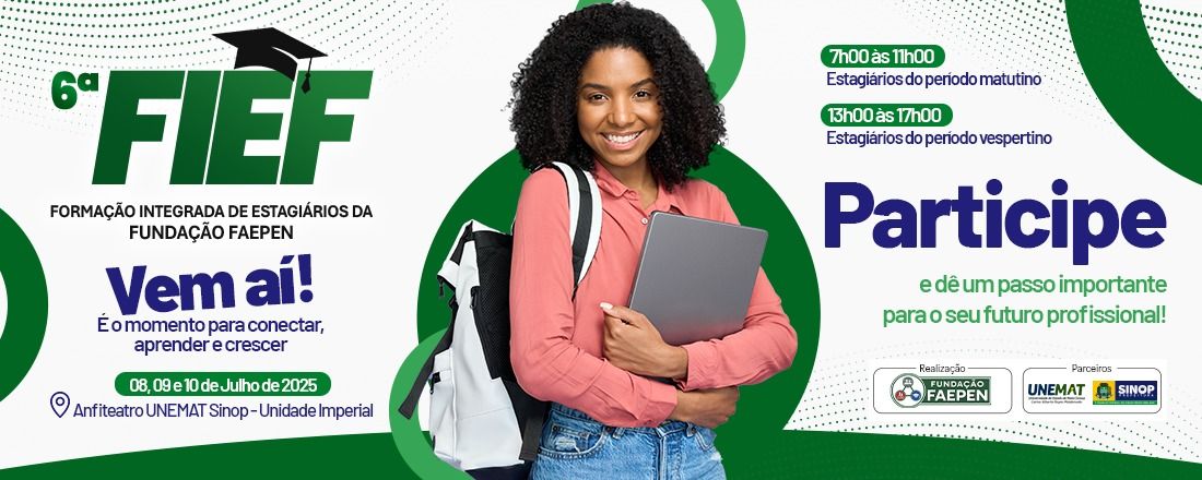 6ª FIEF - Formação Inicial e Continuada de Estagiários da Fundação FAEPEN