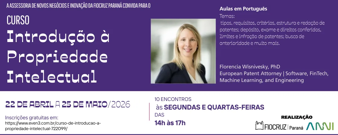 Curso de Introdução à Propriedade Intelectual