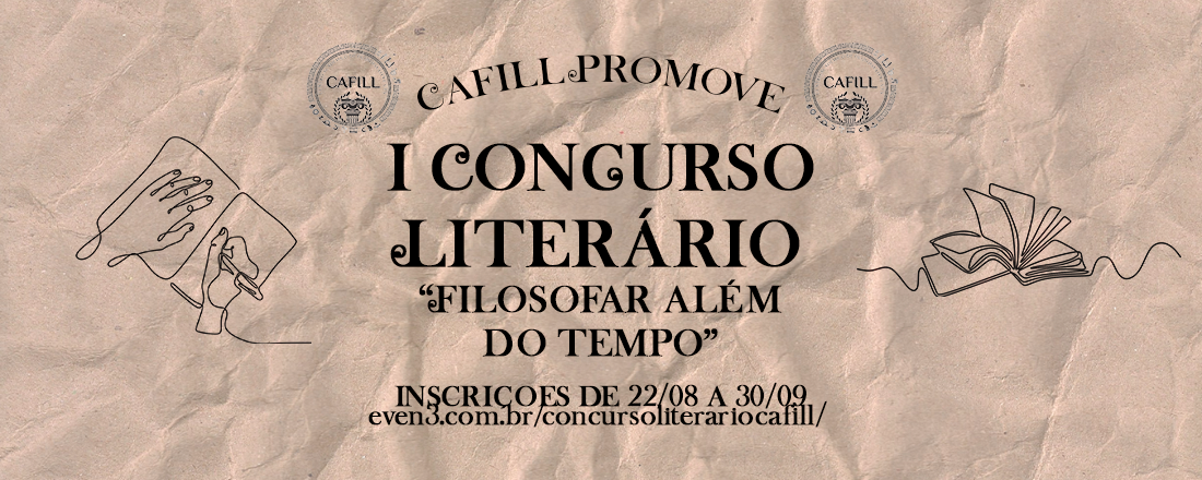 1º Concurso Literário - Filosofar além do tempo