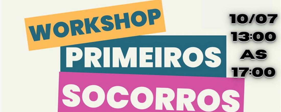 workshop - Primeiros Socorros