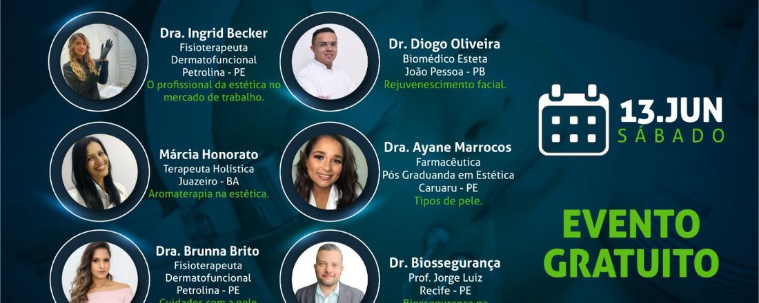 I CONFERÊNCIA DE ESTÉTICA E BELEZA DO VALE DO SÃO FRANCISCO