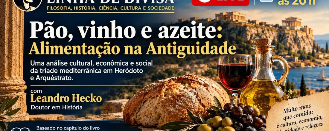 "Pão, vinho e azeite: Alimentação na antiguidade"
