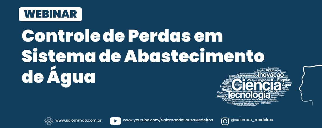 WEBINAR: Controle de Perdas em Sistema de Abastecimento de Água