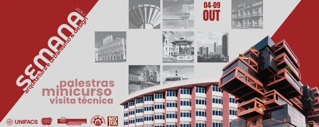 Semana de Arquitetura e Urbanismo & Design 2026. 2