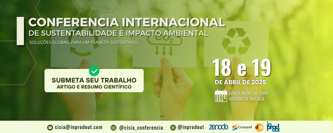 I Conferência Internacional de Sustentabilidade e Impacto Ambiental (CISIA)