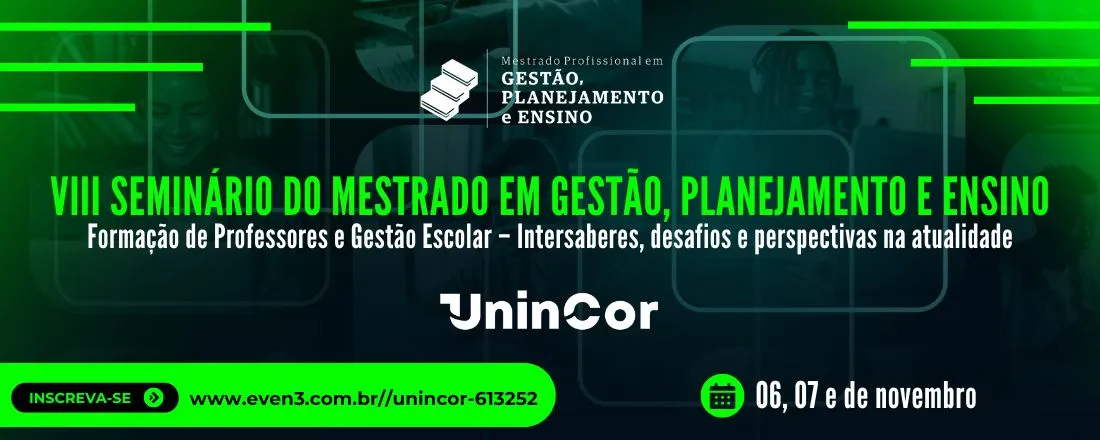 VII Seminário Gestão, Planejamento e Ensino