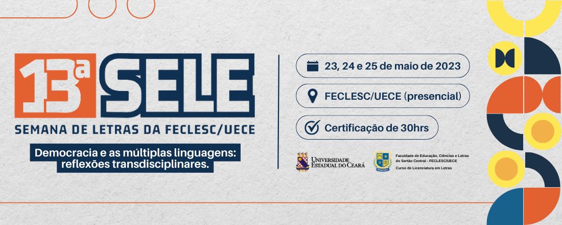 13ª Semana de Letras da FECLESC/UECE