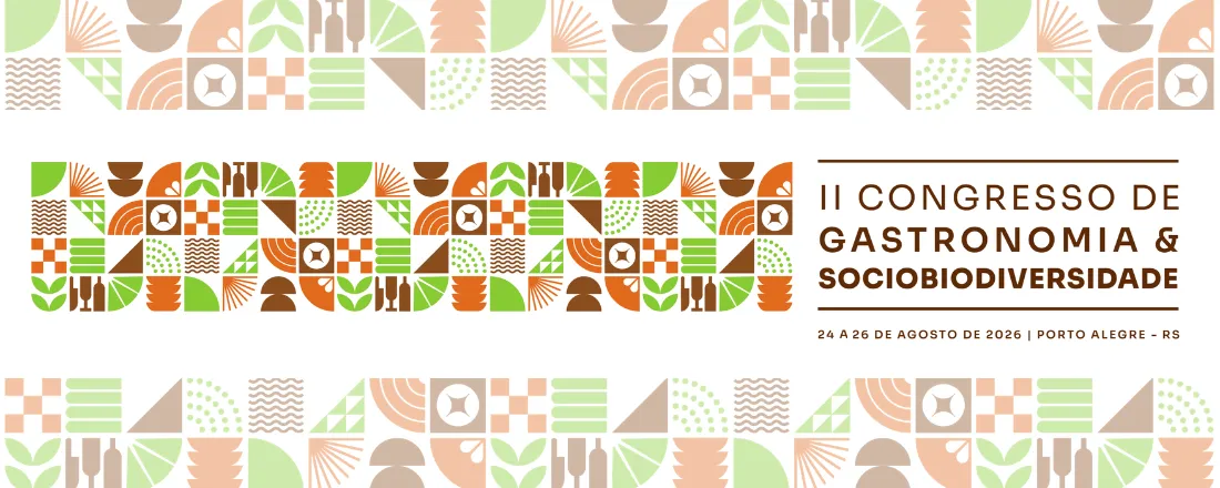 II Congresso de Gastronomia e Sociobiodiversidade: Horizontes da atuação, formação e profissão