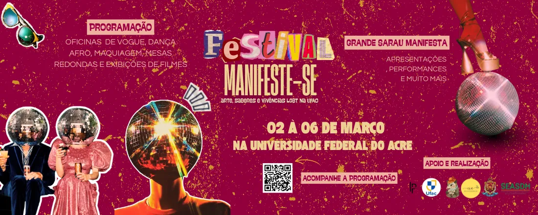 Festival Manifeste-se: Artes, Saberes e Vivências LGBT na UFAC