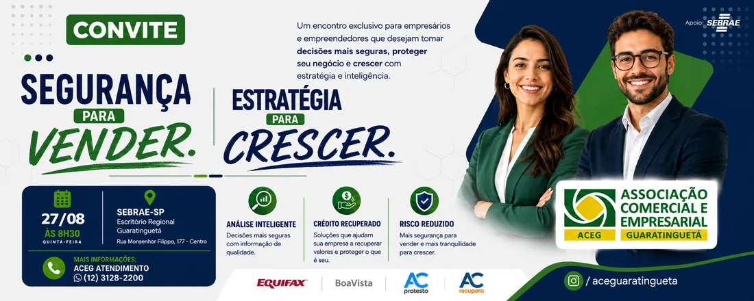 Segurança para vender. Estratégia para crescer.