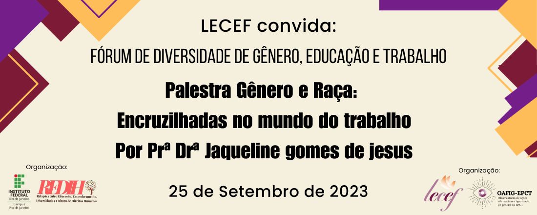 Fórum de Diversidade de Gênero, Educação e Trabalho