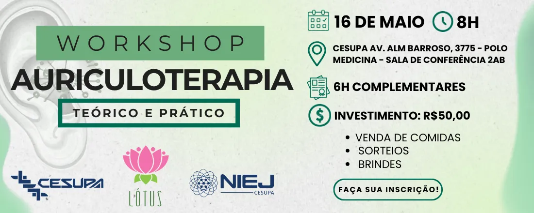 Workshop de Auriculoterapia
