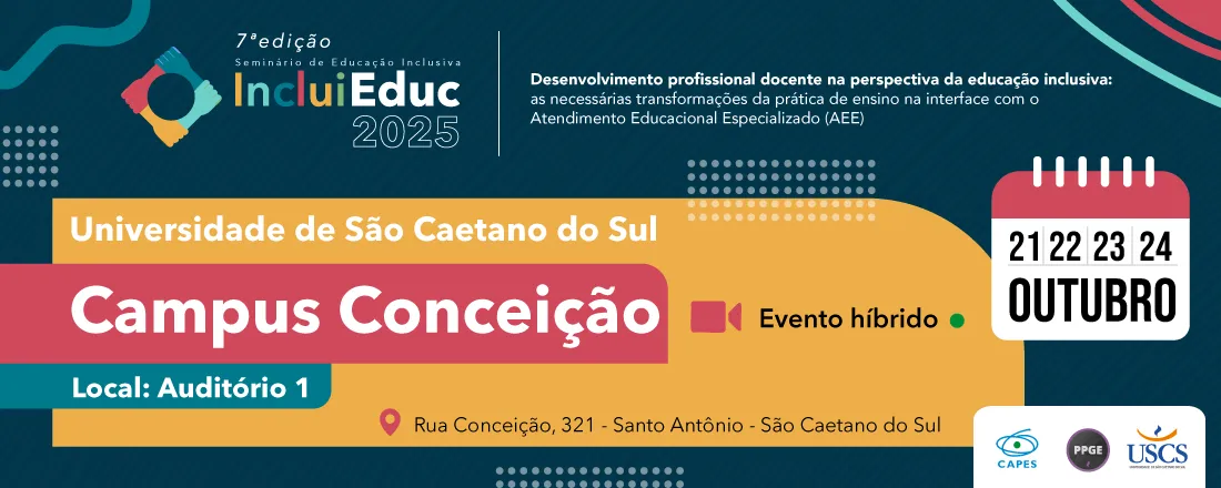 VII IncluiEduc- Seminário de Educação Inclusiva