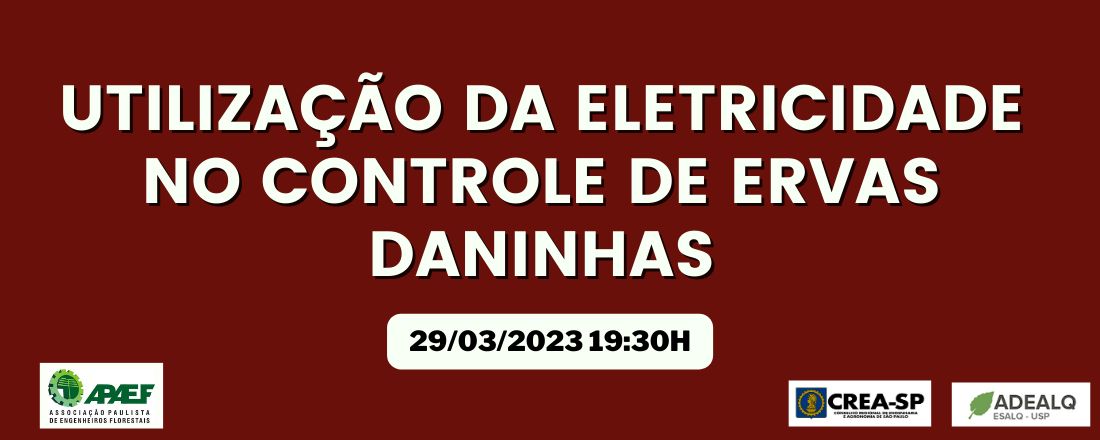 Utilização da Eletricidade no Controle de Ervas Daninhas