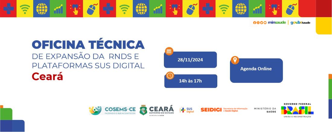 Oficina Técnica de Expansão da RNDS e Plataformas Sus Digital no Ceará