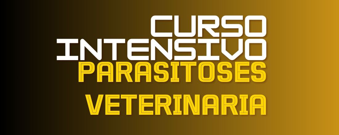 CURSO INTENSIVO EM PARASITOSES VETERINÁRIA