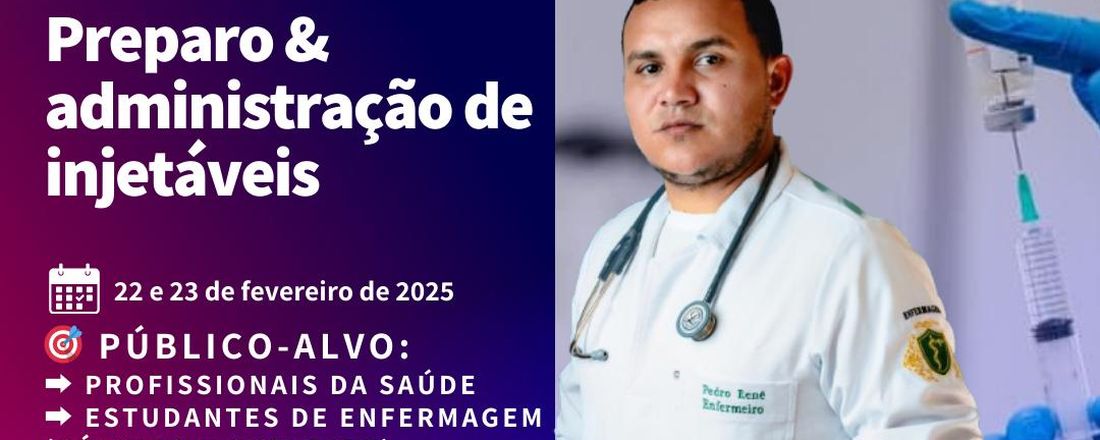 Curso de cálculo e administração de injetáveis