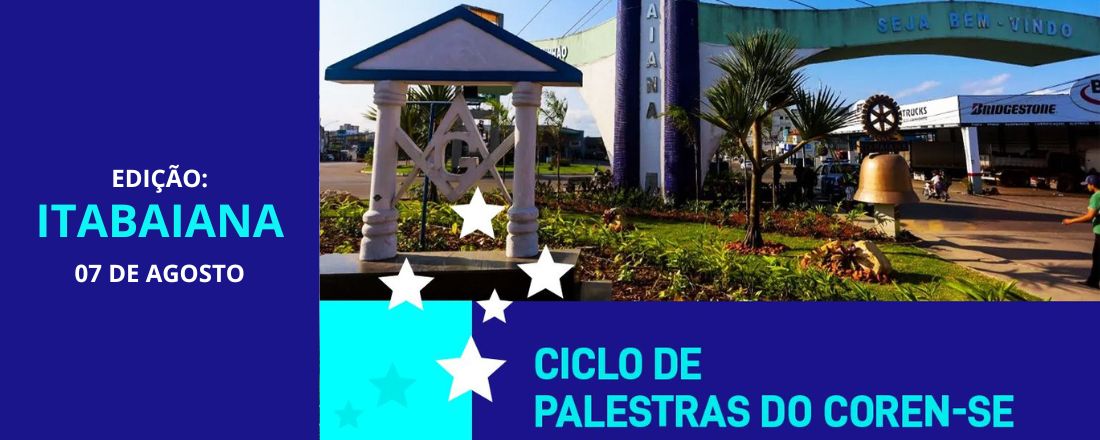 Ciclo de Palestras Coren/SE - Edição: Itabaiana