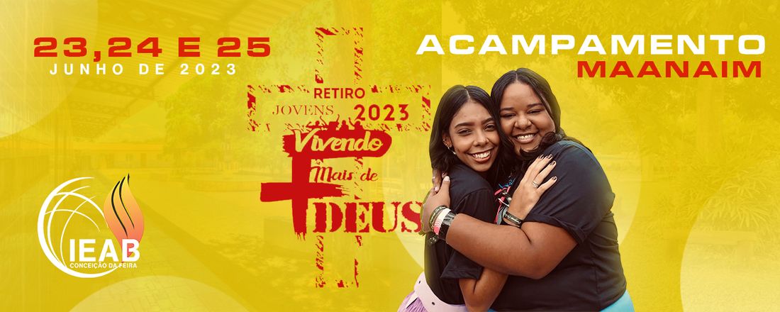 Retiro de Jovens 2023 Vivendo mais de Deus