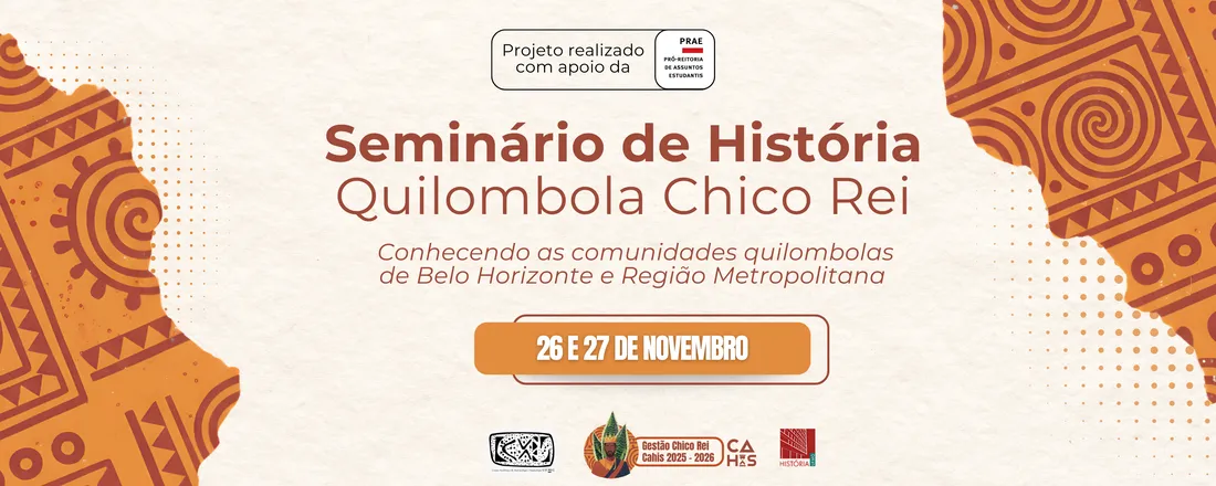 Seminário de História Quilombola Chico Rei