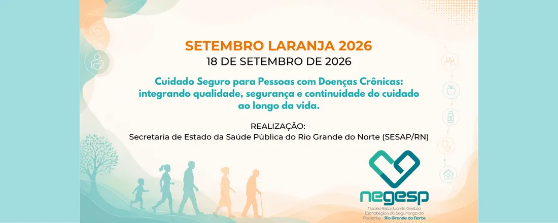 Setembro Laranja 2026 - SESAP/RN