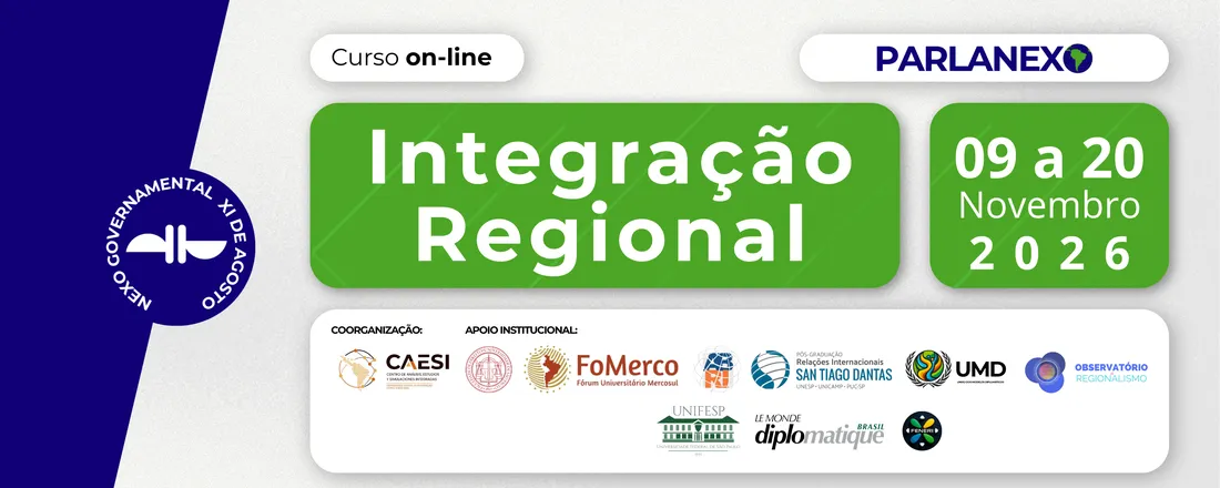 Curso On-line de Integração Regional