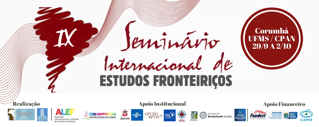 IX Seminário Internacional de Estudos Fronteiriços