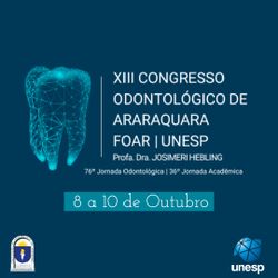 Acesse Sua Conta Xiii Congresso Odontol Gico De Araraquara