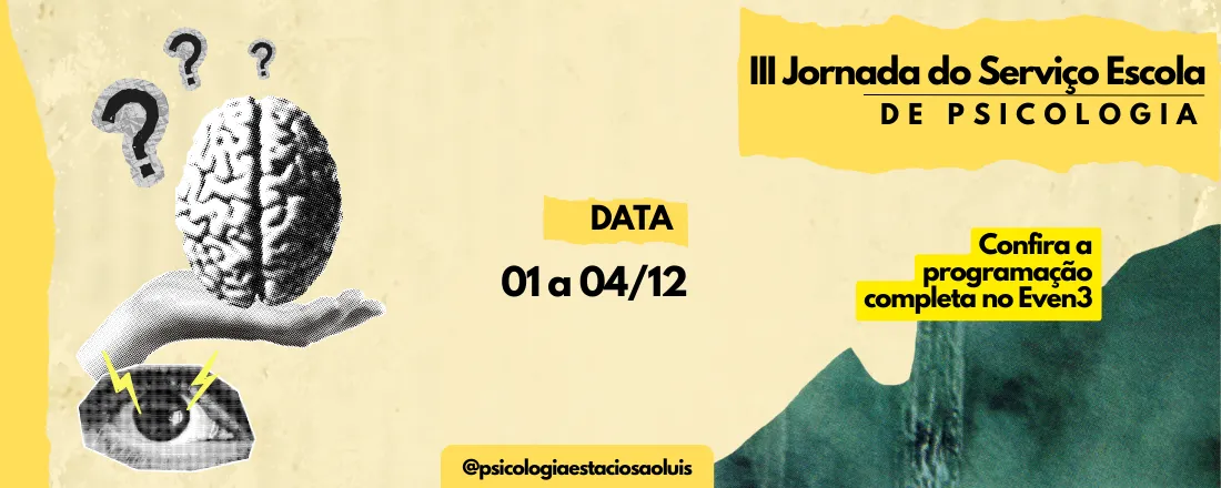 III Jornada do Serviço Escola de Psicologia