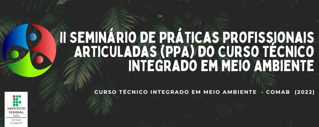 II Seminário de Práticas Profissionais Articuladas (PPA) do Curso Técnico Integrado em Meio Ambiente