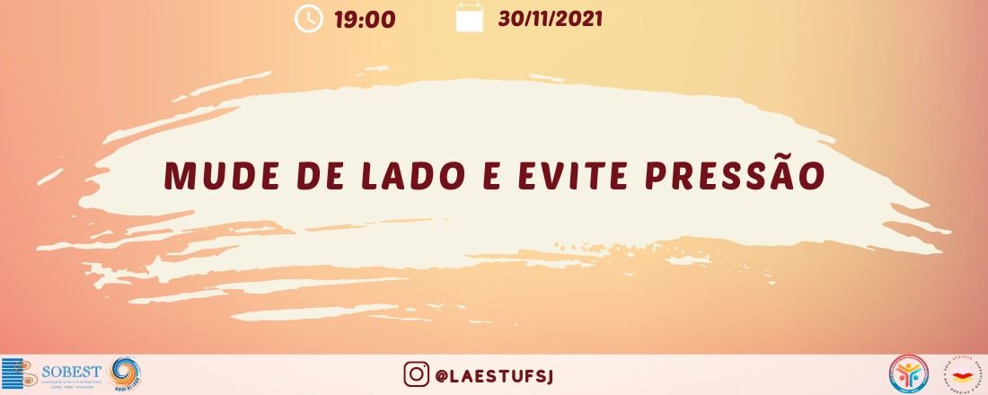 Mude de lado e evite a pressão