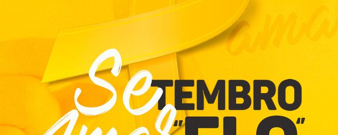 Lançamento da Campanha Setembro Amarelo