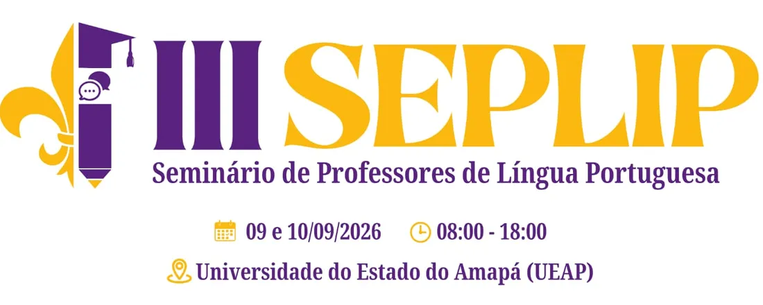 III Seminário de Professores de Língua Portuguesa - SEPLIP
