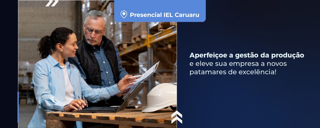 GESTÃO DA PRODUÇÃO E OPERAÇÕES