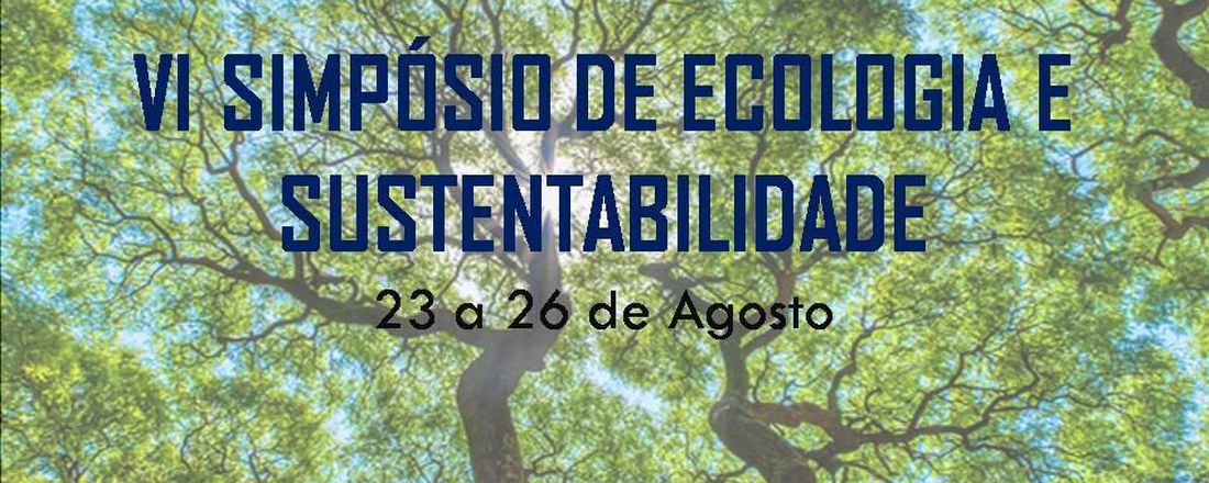 VI Simpósio de Ecologia e Sustentabilidade