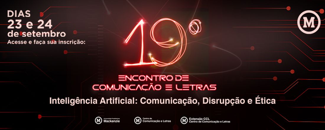 19º Encontro de Comunicação e Letras