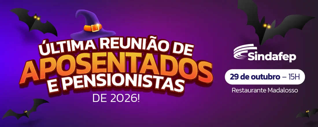 Reunião de Aposentados e Pensionistas – Outubro/2026